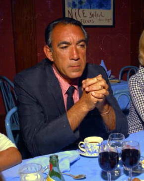 Anthony Quinn in 1970