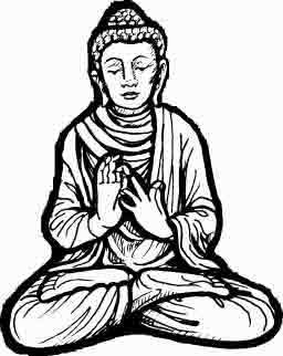 Sitting Buddha by Wil Biggers